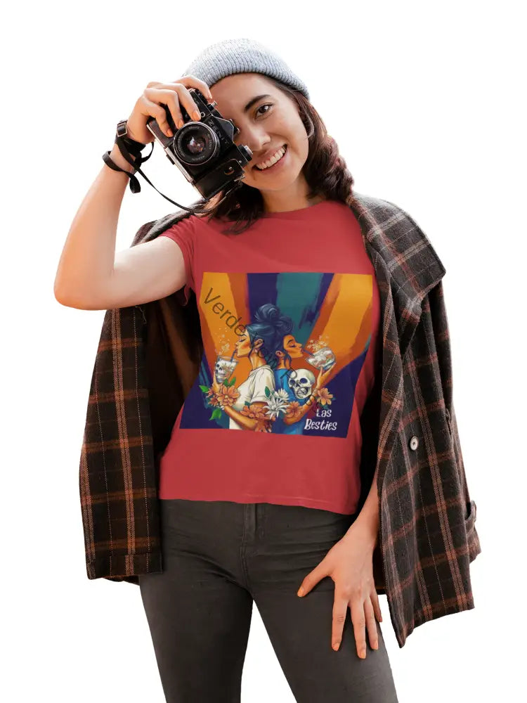 Artistic Floral Skull Tee for Free Spirits | Jersey Tee Casual Wear Festival Apparel Gift for Her Artistic Fashion