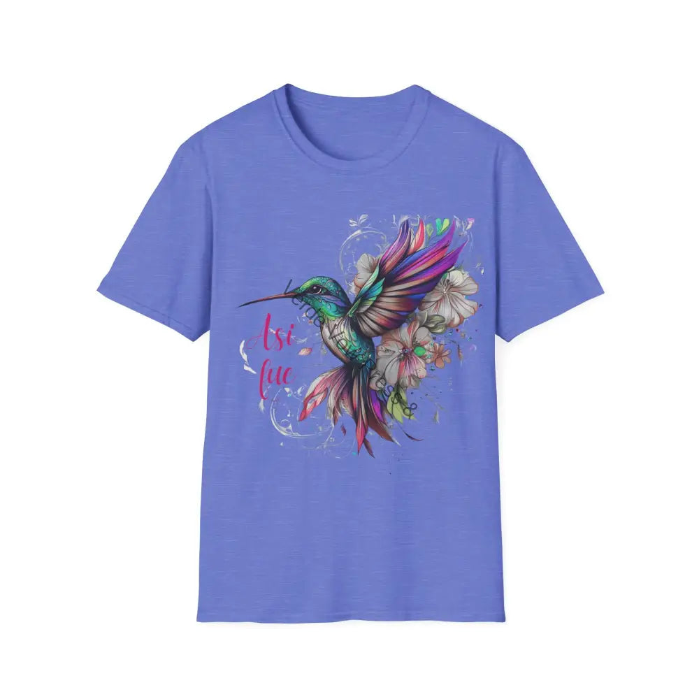 Mexican art t-shirt Asi fue Mexican ’That’s the way it went’ Heather Royal / S T-Shirt