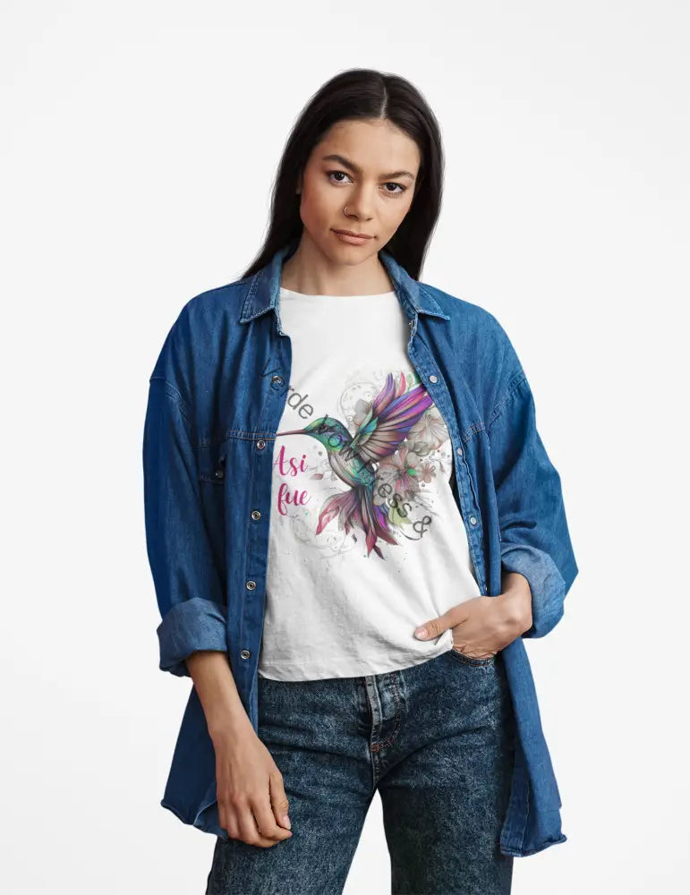 Mexican art t-shirt Asi fue Mexican ’That’s the way it went’ White / S T-Shirt