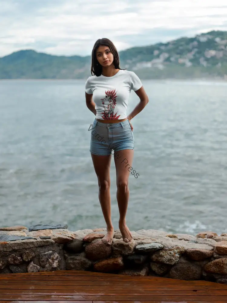 Skull and Leaves Tee - Short Sleeve Casual T-Shirt Day of the Dead Shirt Gothic Style Top Unique Graphic Tee T-Shirt