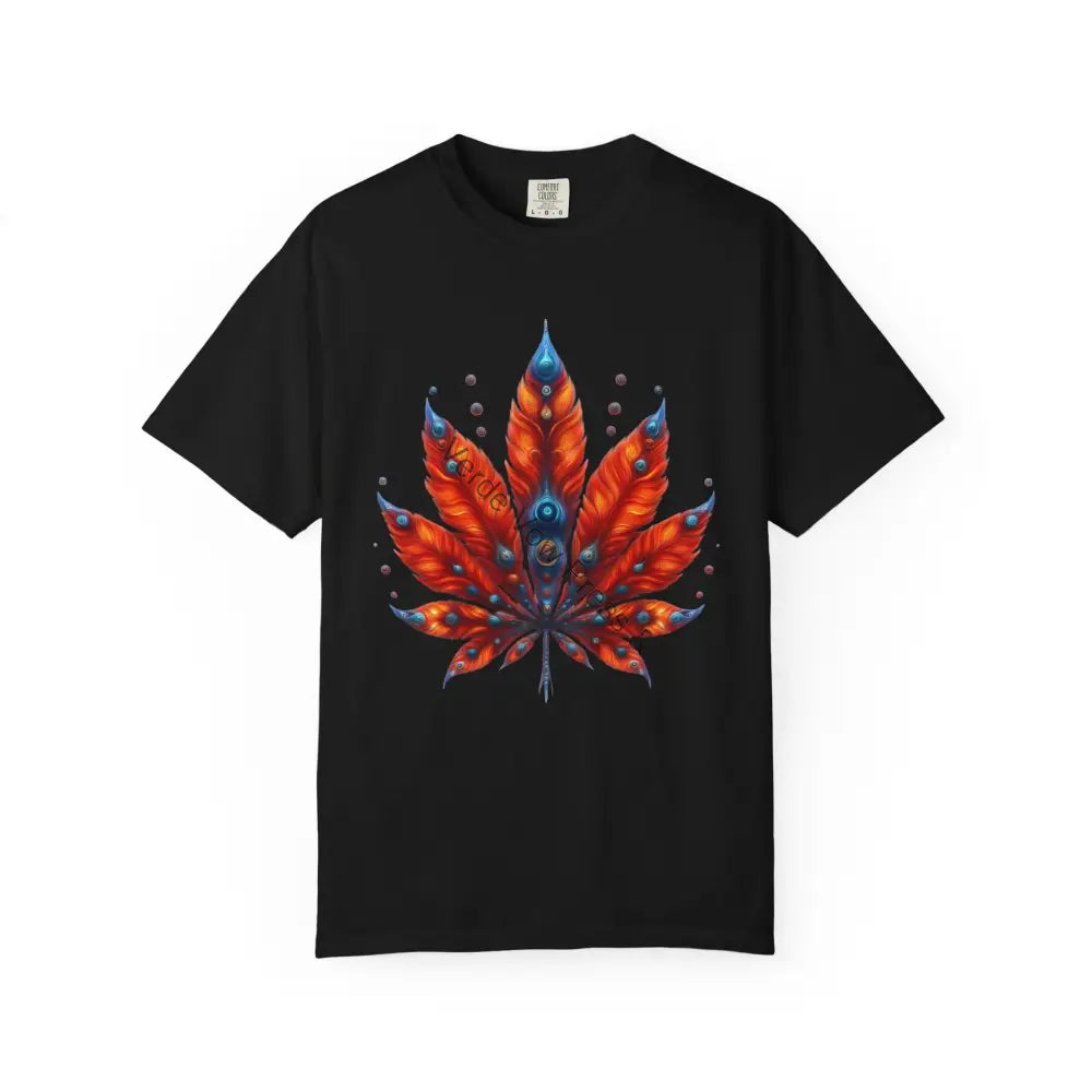 Vibrant Botanical T-Shirt Unisex Graphic Tee Nature Lover’s Apparel Casual Summer Wear Eco-Friendly Fashion Black / S